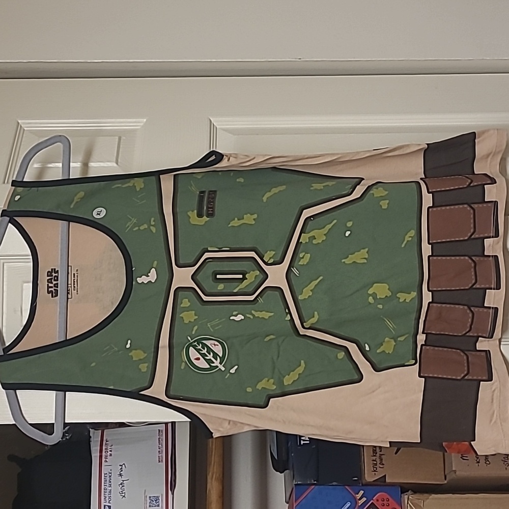 Men's Tank Top XL Boba Fett Costume Shirt